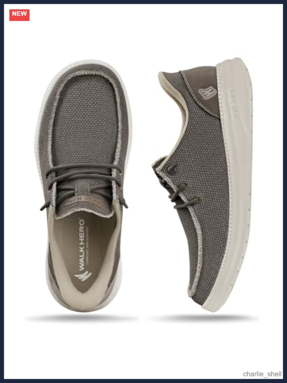 Men's Slip On Shoes with Arch Support Lightweight Orthopedic Walking Loafers